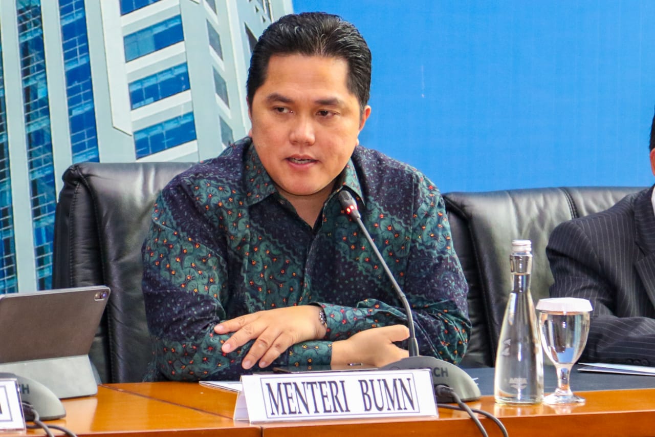 Erick Thohir Menteri Payah